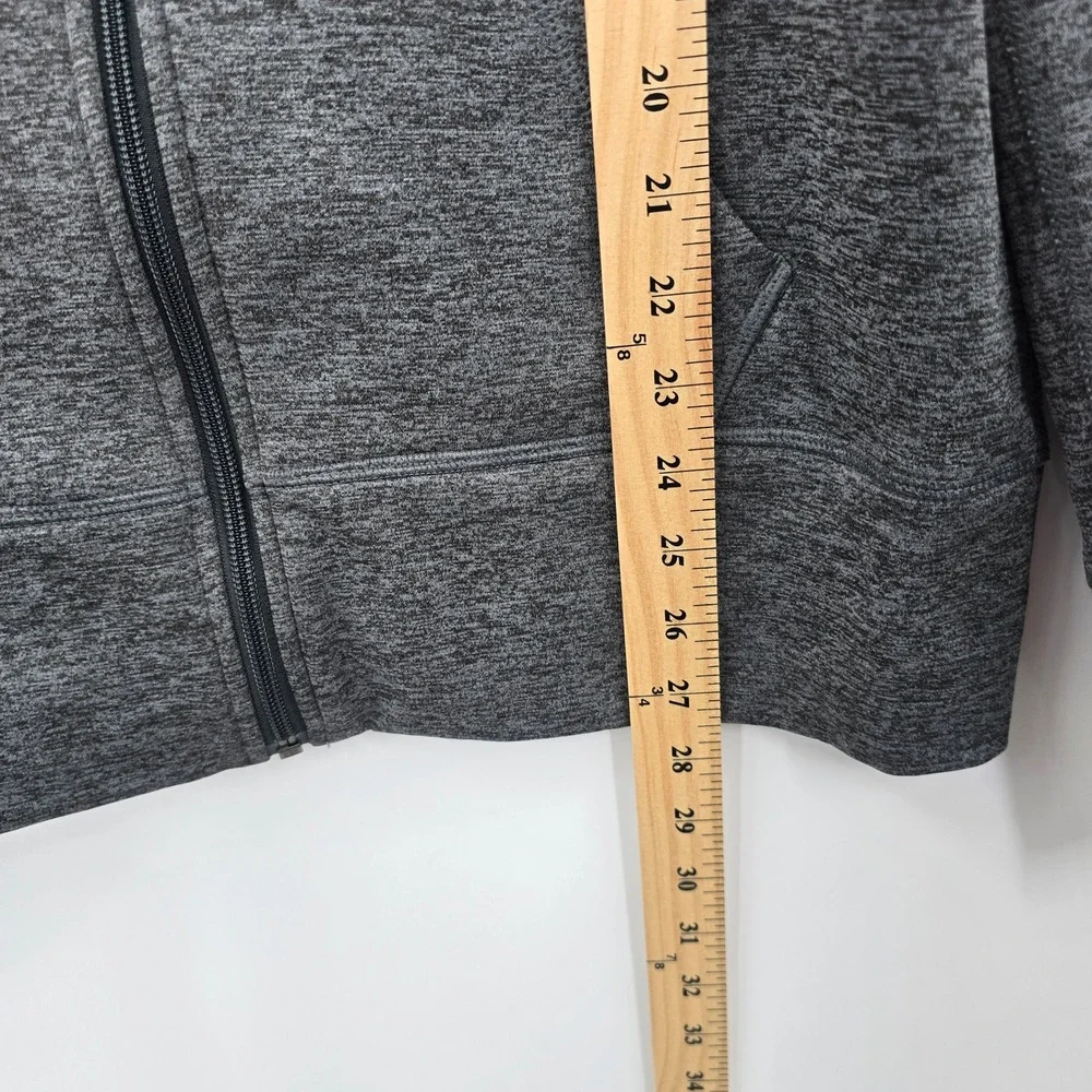Nike Therma-FIT Jacket Womens Large Full Zip Hoodie Gray Heather